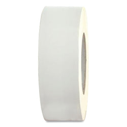 Cinta de película de PE multiusos 767UV, rollo de 6 pulgadas de ancho y 60 yardas de largo, 7,0 milésimas de pulgada de grosor, color blanco