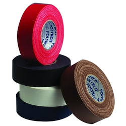 Premium vinyl coated adhesive tapes, 2 inches x 60 yards, 11.5 mil, red
