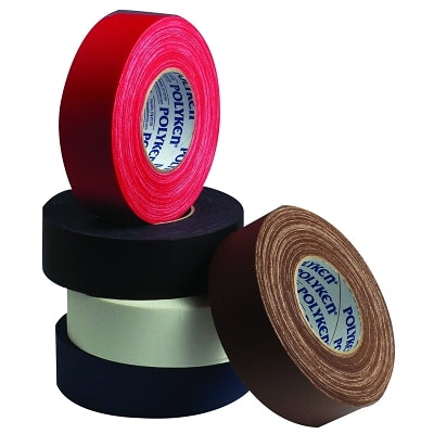 Premium vinyl coated adhesive tapes, 2 inches x 60 yards, 11.5 mil, red