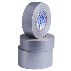 Cintas adhesivas multiusos, plateadas, 4 pulgadas x 60 yardas x 10 milésimas de pulgada