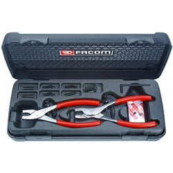 21-piece retaining ring pliers set