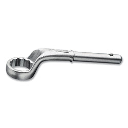Llave de caja acodada de 12 puntas, 65 mm, longitud total de 14-3/8 pulg.