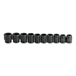 Set of 10 3/4 in. 6-point impact sockets