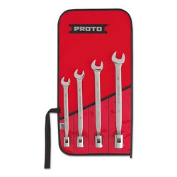 4-piece flexible head wrench set, 12 bits