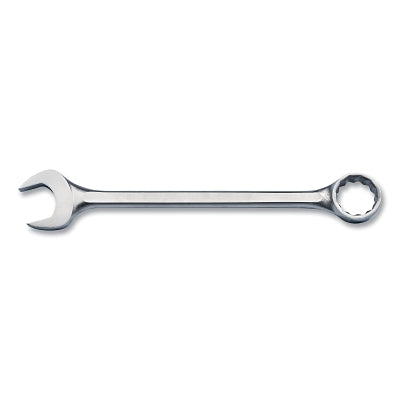 Llave combinada extragrande, apertura de 2-9/16", longitud total de 29-3/4", 12 puntas, SAE, satinada