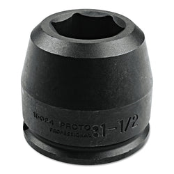 Dados de impacto de 1-1/2", 2 11/16 in, 6 puntas