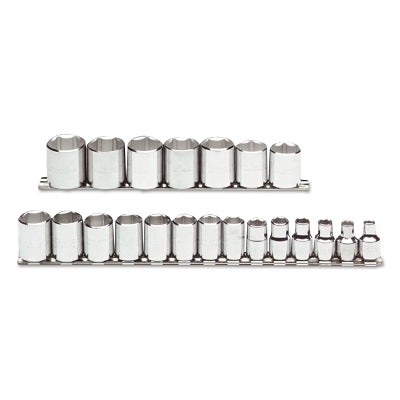 Torqueplus 21-Piece Metric Socket Set, 3/8 in., 6 Point