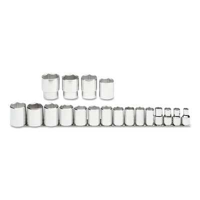 Juegos de dados Torqueplus de 19 piezas, 1/2 pulg., 12 puntas