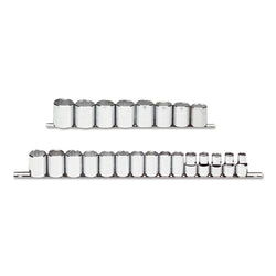 Torqueplus 23-Piece Metric Socket Set, 1/2 in., 6 Point
