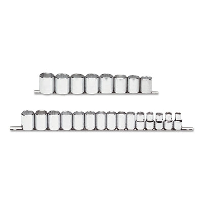 Juegos de dados métricos Torqueplus de 23 piezas, 1/2 pulg., 6 puntas
