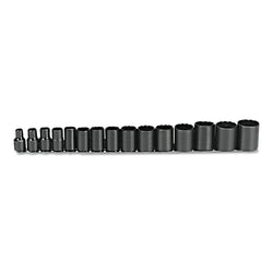 Protoblack Torqueplus 15-Piece Socket Set, 1/2 in., 12 Point