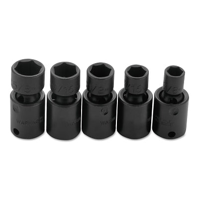 Torqueplus 5-Piece Universal Impact Socket Set, 3/8 in., 6 Point