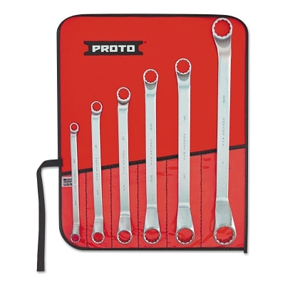 12-point offset box wrench set, 7 pieces