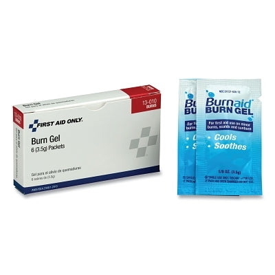 Gel para quemaduras, 3,5 g, paquete, 6 por caja