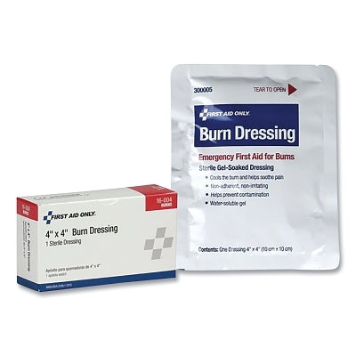 Burn dressing, 8 inches wide, 18 inches long, gauze, 20 units per box