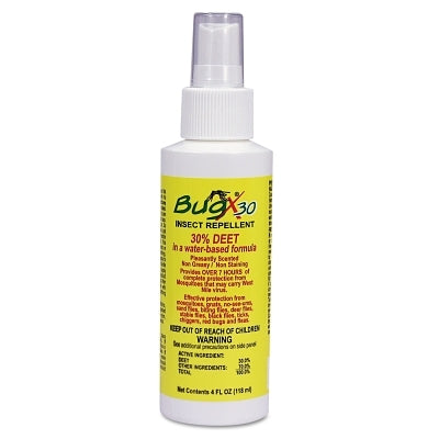 Repelente de insectos en aerosol BugX, 8 oz, botella