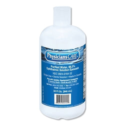 Eyewash bottle with screw cap, 32 oz