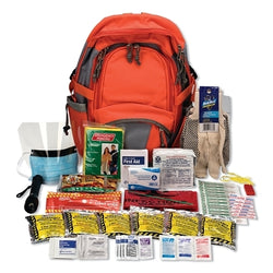 Emergency preparedness kit, 43 pieces, fiber backpack