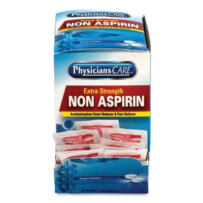 PhysiciansCare® Acetaminophen, 500 mg, 2-pack/25-pack per box
