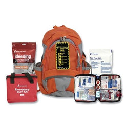 Trauma backpack kit, made of fabric