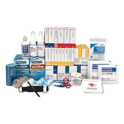 3-shelf refill kit for 100 people, manufacturing facilities/industrial sites/warehouses