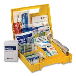 Car first aid kit, plastic case, portable