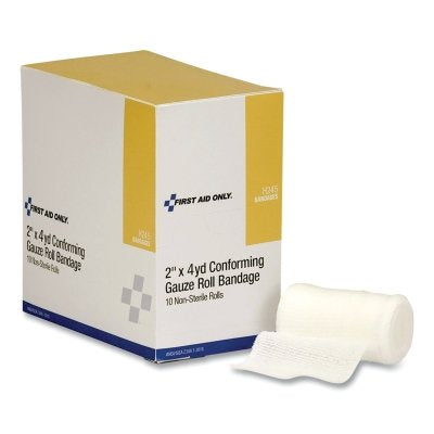 Adaptable gauze roll, 3 inches wide, 4 yards long, gauze