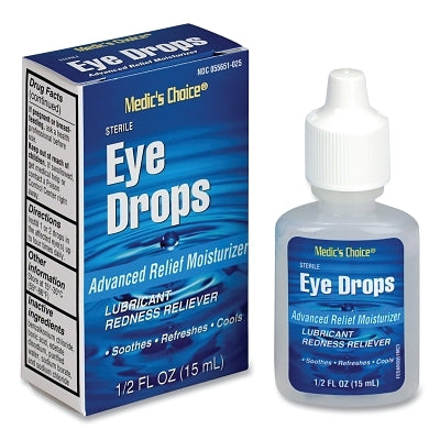 Eye drops, 15 ml, plastic bottle