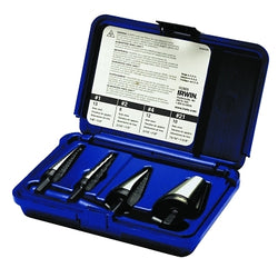 Stepped drill bit sets, TiN No. 1T-No. 3T