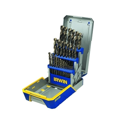 Turbomax 3/8 in. Reduced Shank HSS Drill Bit Sets, Cutting Diameter 1/16 in. to 1/2 in.