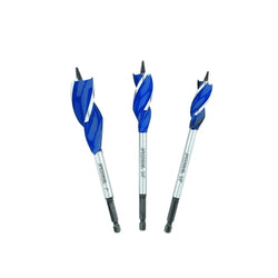 Speedbor MAX Speed ​​drill bit sets, cutting diameters of 5/8 in., 3/4 in. and 1 in.