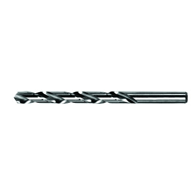 General purpose straight shank fractional drill bit, standard length, 3/8 in., card