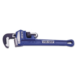Cast iron pipe wrench, 48" long, forged steel jaws, 6" pipe capacity