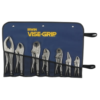 The Original™ 7-Piece Locking Pliers Set, 5 in; 6 in; (2) 7 in; (2) 10 in; 12 in