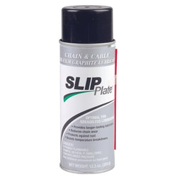 Chain and cable lubricants with SLIP plate, 12 1/2 oz aerosol can