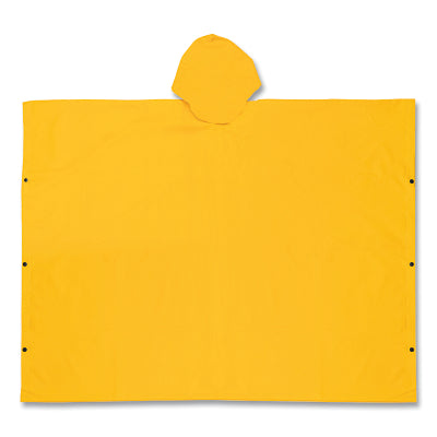 Poncho para goleta, película de PVC de 0,10 mm, transparente, talla única