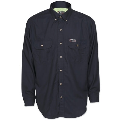 Summit Breeze® Flame Retardant Long Sleeve Shirt, inherently flame resistant blend, tan, size 3XL