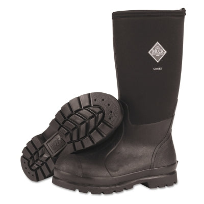 Chore Classic work boots, size 9, 16 inches high, black