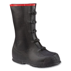 Cubrezapatillas de goma extragrandes, talla 14, 15 pulgadas de alto, color negro