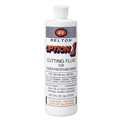 Option 1 Metal cutting fluids, 1 pt, Bottle