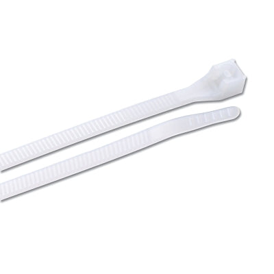 Standard cable ties, 75 lb tensile strength, 4 1/4 in x 12 in, black