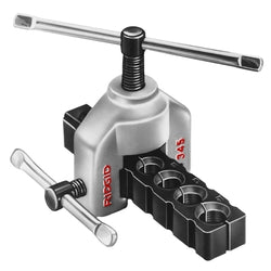Flaring tools, 3/16 - 5/8 in. with adapters for double overlap flaring; 3/16 - 1/2 in.