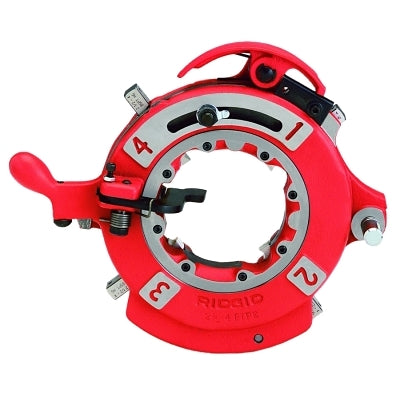 Cabezal de roscado para máquina roscadora eléctrica, juego de matrices de ranurado, para tubos de 2-1/2 pulg. a 3-1/2 pulg., para 1224