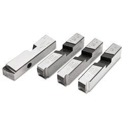 Matrices para roscadora de tubos modelo 1224, capacidad de 2-1/2" a 4", HS, NPT, para acero inoxidable