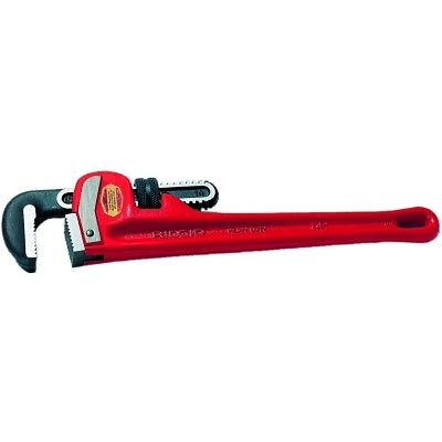 Heavy-duty straight pipe wrench, steel jaws, 48 ​​inches