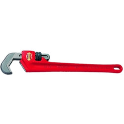 Hex key for pipes, 25, 20 in. long, capacity for pipes from 1 in. to 2 in.