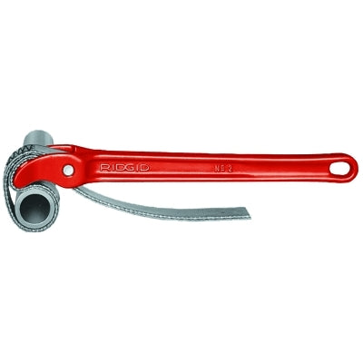 Llave de correa, apertura de 5 a 12 pulgadas, correa de 48 pulgadas, longitud total de 18 pulgadas