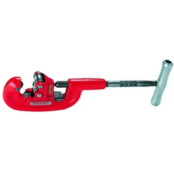 Cortador de tubos de rollo ancho, tapa de tubo de 1/8 pulg. a 2 pulg., para tubos de acero