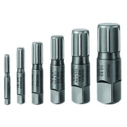 Pipe extractor set, No. 80 to 85, 1/8 in., 1 in.