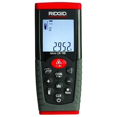 Micro LM-100 Laser Distance Meters, inches/feet/meters up to 164 feet